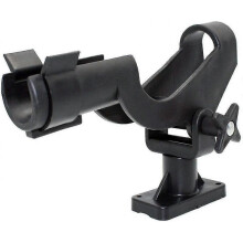 Fishing Power Lock Rod Holder with 2 Side Mounts Adjustable Boat Fishing Rod Racks