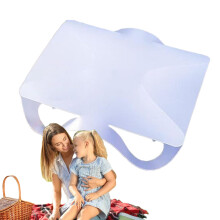 Mini Folding Table Portable Desk Lightweight Aluminum Frame Space-Saving Tray Balcony Camping Patio Use 70 g
