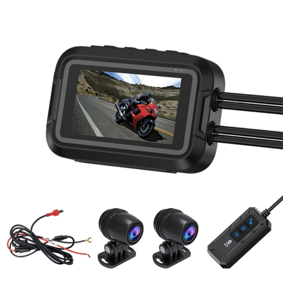 (WiFiGPS) Waterproof Motorcycle Dashcam High-definition 1080 WiFi-image-OPC-PKNR5WM-NEW