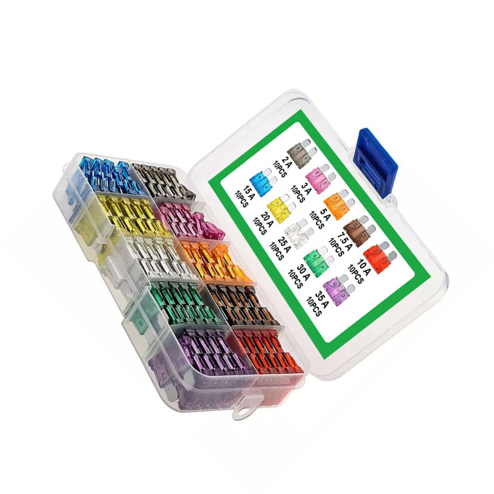 Assorted Blade Type Fuses Kit For Convenient Car Fuse Replacements Can-image-OPC-PKNRDBF-NEW