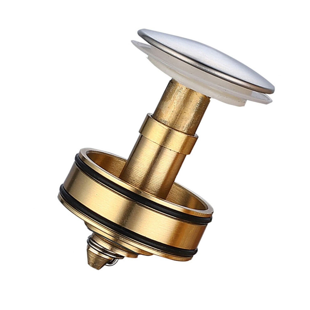 Coppers Kitchen Sink Drain Strainer Copper Anti-Clogging Basket Filter Easy To Use Sink Stopper 9354506857400