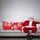 4-Pack Christmas Pillowcase Embroidered Snowflake Pillowcase Canvas Cotton Decorative Pillowcase 5