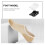 2 pairs thickened mannequin foot sock model for versatile shoe support 4