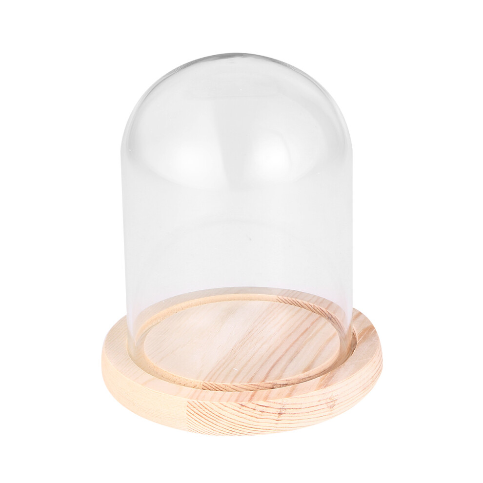 Szyba OkrywająCa 10X14 Cm Do Mikro Krajobrazu Na Drewnianej Podstawie-image