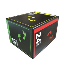 Box Jumps For Home Gym Non-Slip Exercise Box Balance Training Equipment Beginner Squats Deadlifts Skipping Speed