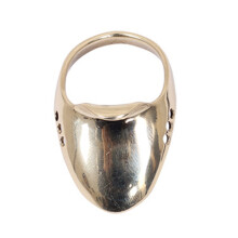 1 set verschleißfeste messing bogenschießringe mit finger ring