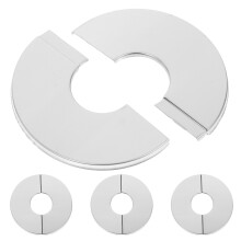 4 Pcs Pipe Decoration Cover Holes Around Pipes Adjustable Decorative