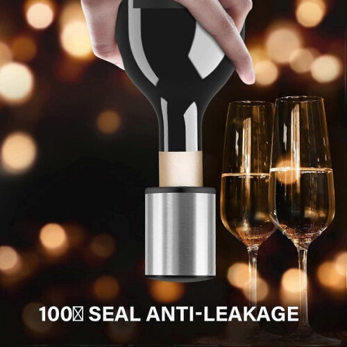 Wine corks, vacuum leak proof wine corks, reusable wine bottles, caps keep wine fresh1pc 1