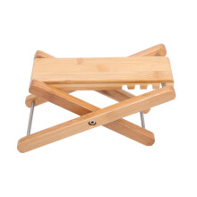 Bamboo Guitar Footstool Premium Practice Foot Support Khaki Color
