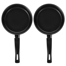 2 Pcs Breakfast Frying Pan Cooking Griddle For Stove Top Pancakes