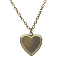 Heart-Shaped Photo Pendant Necklace Personalised Locket Case