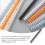 30 Hole Ring Binder Comb Bindings Clips Plastic Open Office 6