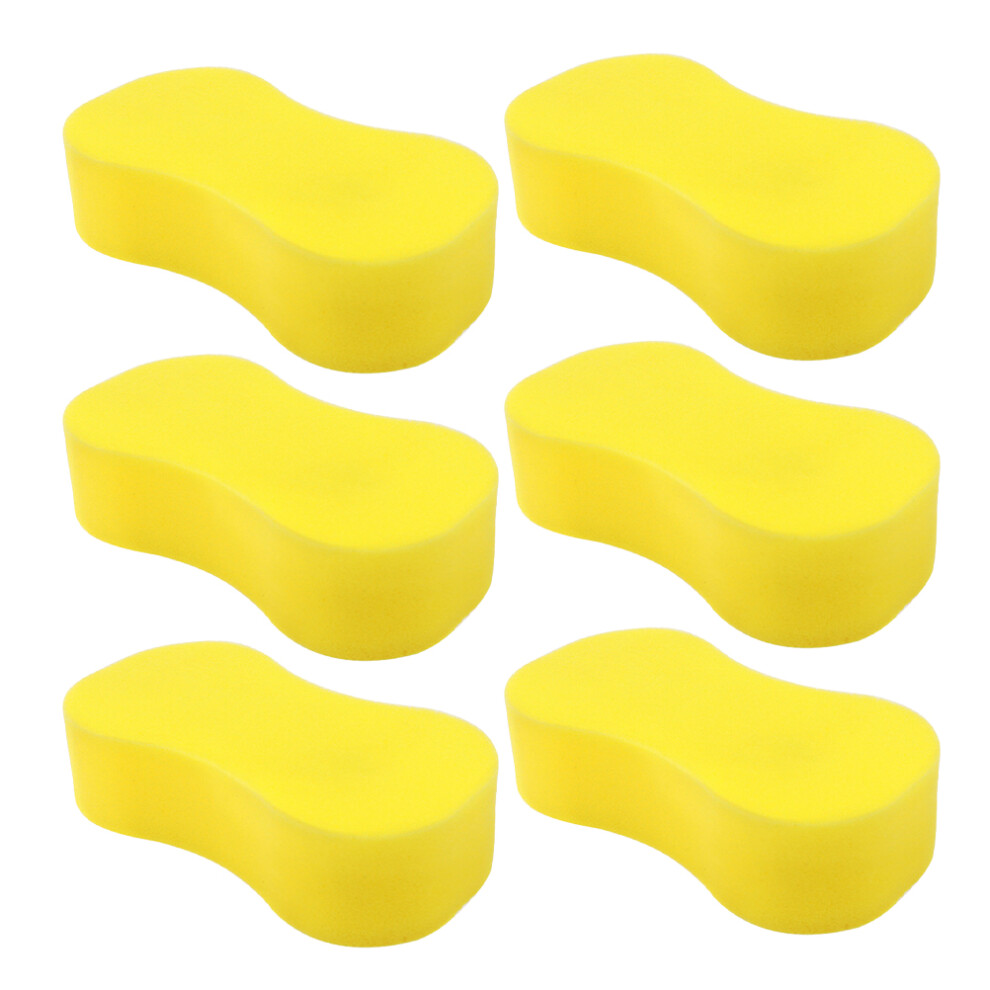 6 Pcs Car Wash Sponge Cars Cleaning Detailing Sponges Household Tool 3252440001995