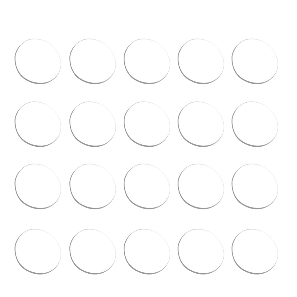 20pcs Creative Clear Glass Table Bumpers Glass Table Rubber Spacers-image-OPC-PKNSNHS-NEW