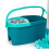Mop Bucket And Squeeze Basket For Draining In Silver 1pcs 4