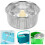 Mop Bucket And Squeeze Basket For Draining In Silver 1pcs 10