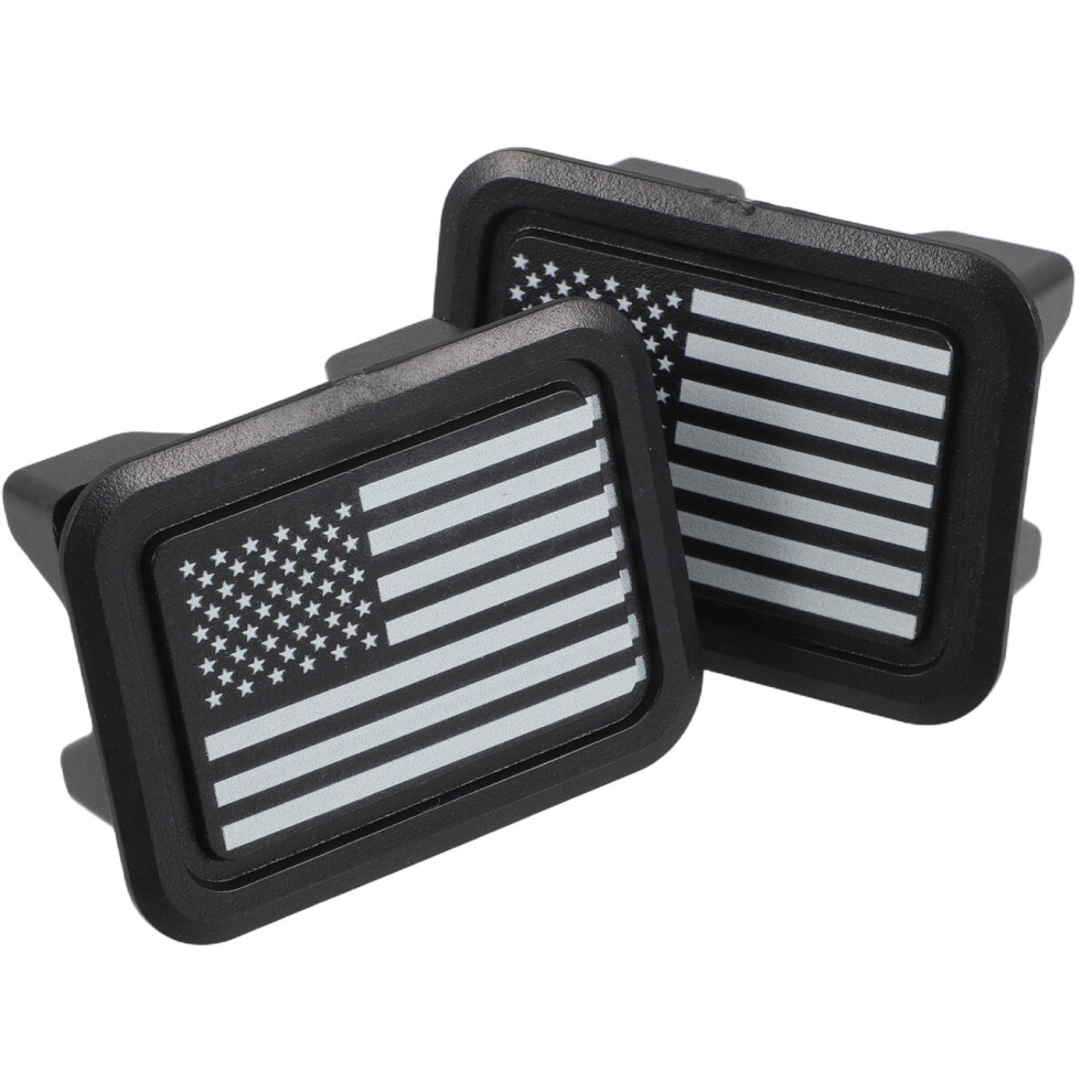 Truck Bed Rail Plug Trailer Hitch Cover Multi Abs 2Pcs 3252281298387