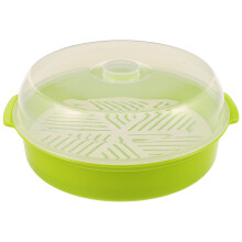 Microwave Steamer with Lid for Vegetables Rice Travel