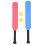 cricket bat baseball bat set lightweight plastic bats for kids 9
