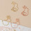 Cute Paperclips Bunny Shape For Office Use 30-Pcs 2