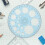 Angle Protractor Geometry Protractors Sky-Blue 3set 6