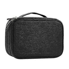 Oxford Multifunction Portable Data Cable Charger Storage Bag Cosmetic Case