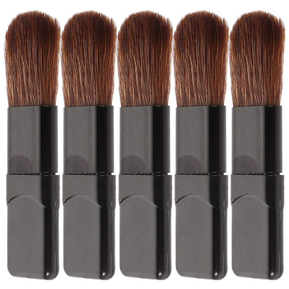 Iplusmile Soft Powder Brush Makeup Brush Set Nylon Fiber 5Pcs