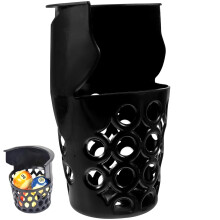 Pool Table Side Basket Black Pp 1pcs