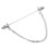 1set Silver Collar Pin With Chain For Men In Copper For 6