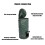 1Sacgarbage Vert Durable Réutilisable Pour Déchets Verts 3