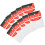 10 Sheets Nail Tip Guides Nail Stickers Manicure Decals Strips U Shape 8