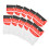 10 Sheets Nail Tip Guides Nail Stickers Manicure Decals Strips U Shape 11