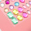 5 self-adhesive acrylic rhinestone sheets assorted colors shapes 9