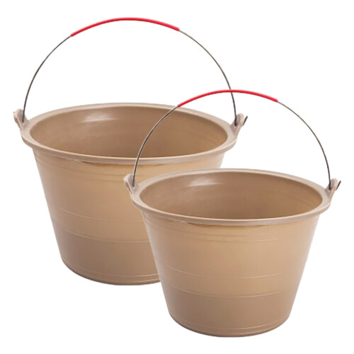 Masteelf 2 Pcs Concrete Patch Cement Mixing Tray Thickened 2