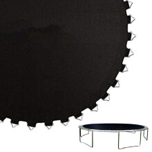 Replacement Trampoline Jumping Mat For Round Frames - 6Ft-16Ft, 13FT (3.96m) Outdoor With V-Rings, 80 Buckles