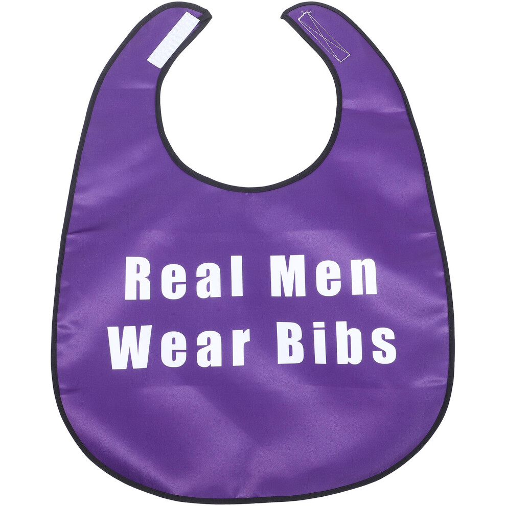 Vaguelly Male Adult Bibs Bibs Polyester Practical Bibs Bibs