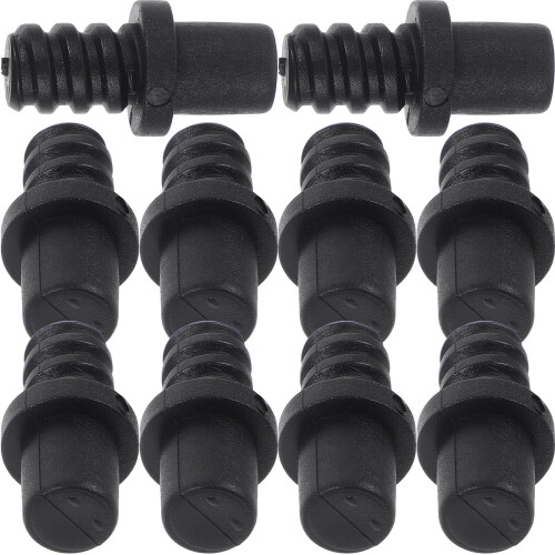10 Pcs Cable Sleeve Adapter Toilet Brush Connector