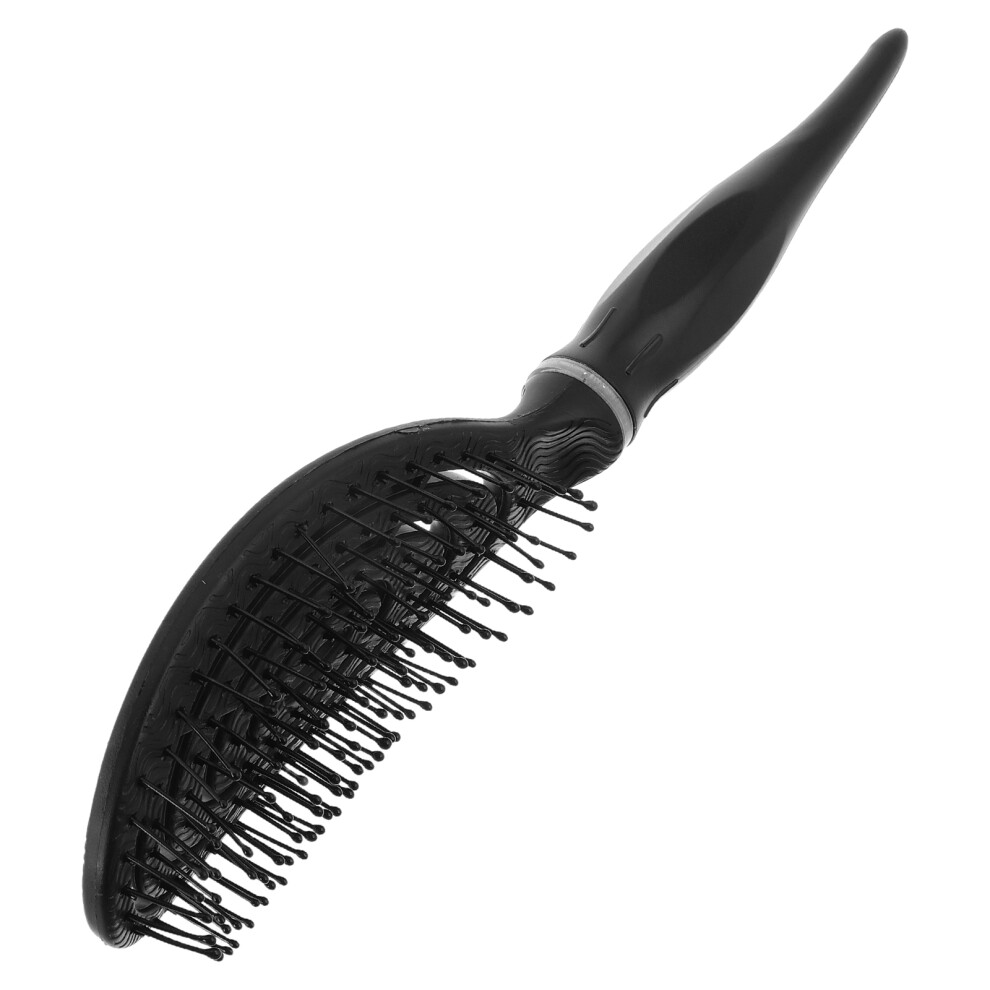 Aboofan Unisex Black Hollow Hair Comb For Styling And Detangling