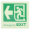 Emergency Exit Sign Luminous Material Pvc For Commercial Safety 1