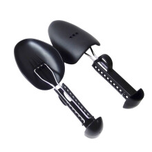 4 Pair Adjustable Men Womens Plastic Shoe Stretcher Black Shoes Holder