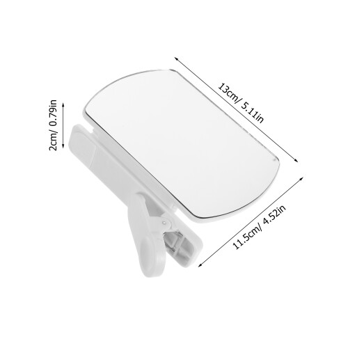 Mobile Phone Reflection Shooting Clip 13.00x11.50x2.00cm White 2