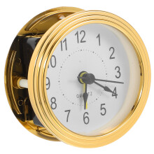 Retro Bell Loud Alarm Clock Clocks White Office Child Golden