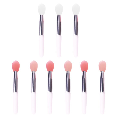 9pcs silicone lip brush applicator for women makeup 1