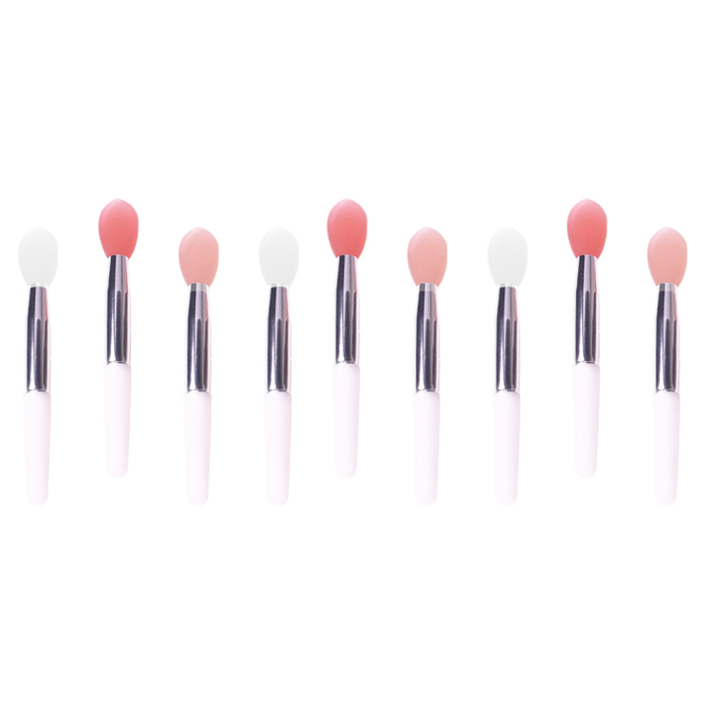 Vaguelly Cream 9Pcs Silicone Lip Brush Applicator For Women Makeup