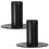 2Pièces Support Enceinte Métallique Noir Base Solide Usage 4