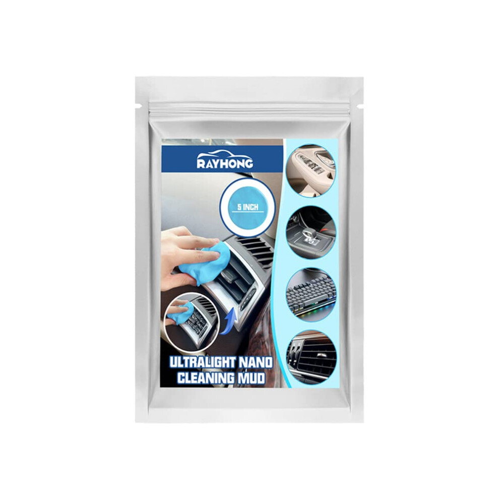 Keyboard Cleaning Gel Car Cleaning Putty Detailing Gel Slime Cleaner For Keyboard And Car Surfaces 20G Blue 9393856885077