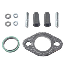Exhaust Bolt, Stud, Nut, Washer & Gasket Kit for GY6 GMB139 50cc-150cc Engine, Compatible With Scooters ATVs Mopeds