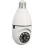 WiFi Lightbulb Security Camera 1080P Night Vision, 360 Degree E27 Base, Motion Detection, Two-Way Audio, Home Security 5