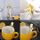 Cute Cat, Coffee Spoon,Tea spoon,Stainless Steel,2 PCS 8