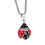 1St Punk Titanium Ketting Ladybug Hanger Dames Accessoire Chic 4